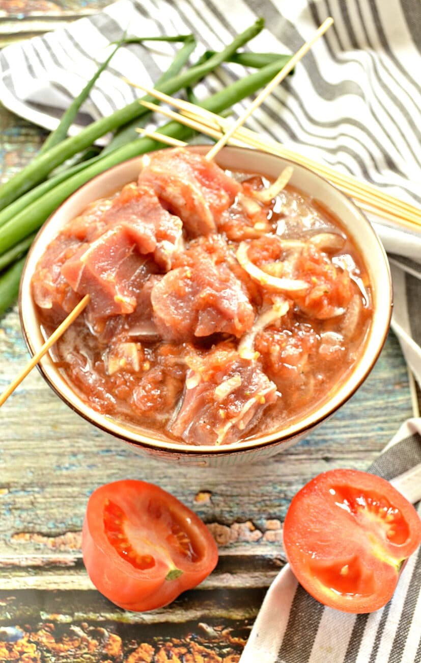 Замариновать курицу для шашлыка