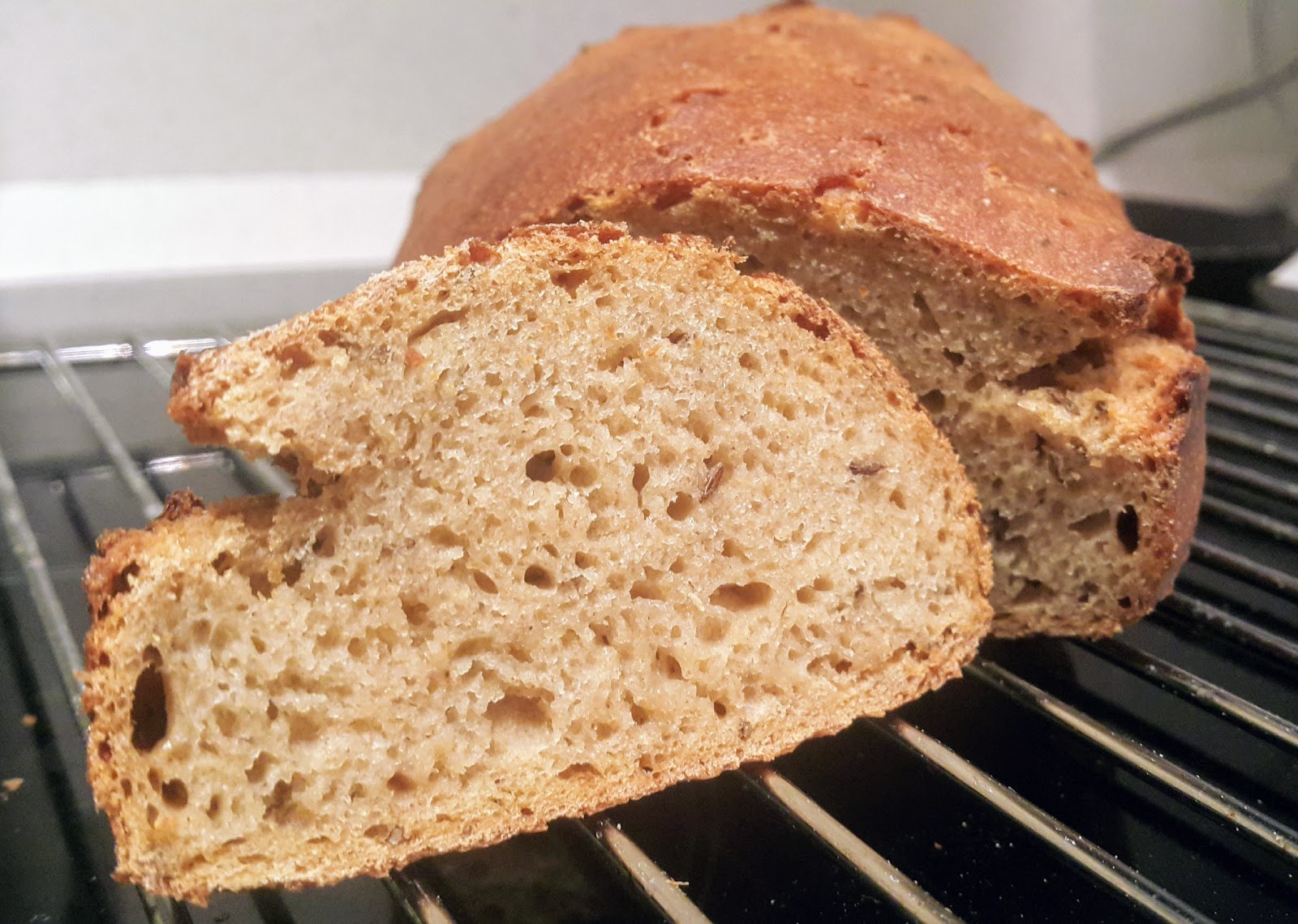 Ржано-пшеничных хлеб на заварке