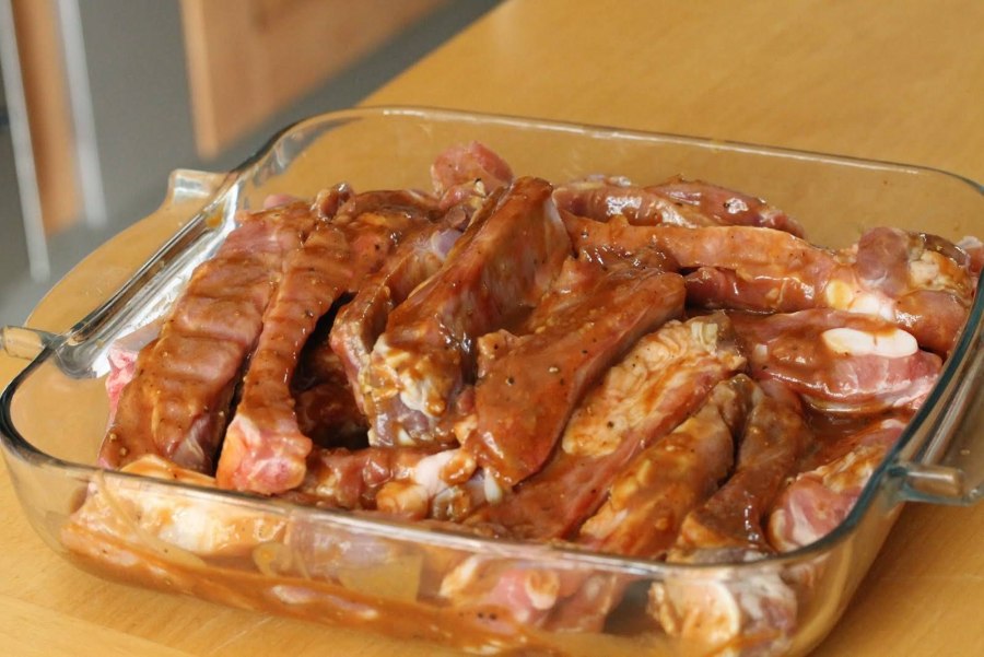 Мясо в маринаде для шашлыка