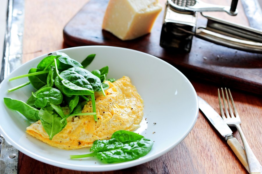 Азиатская кухня омлет