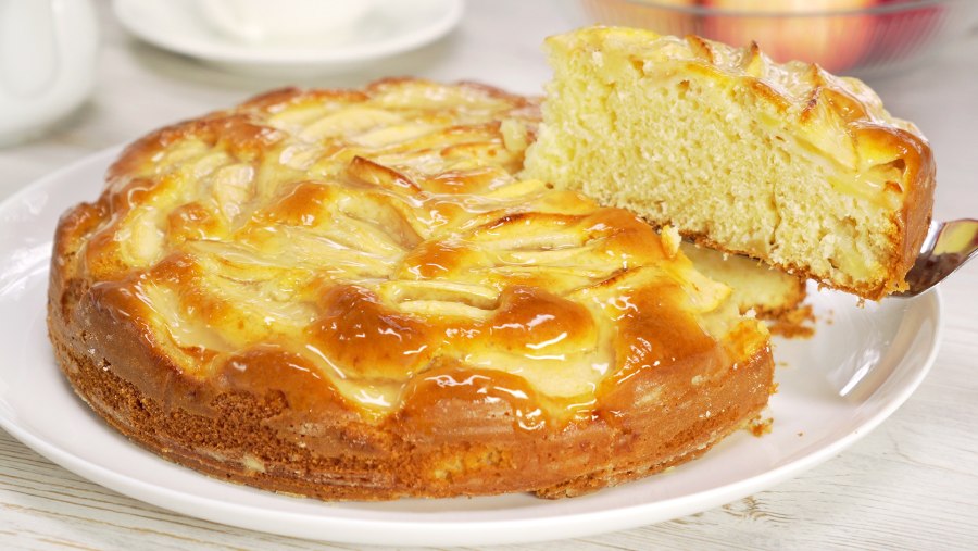 Цветаевский пирог с яблоками от Юлии Высоцкой