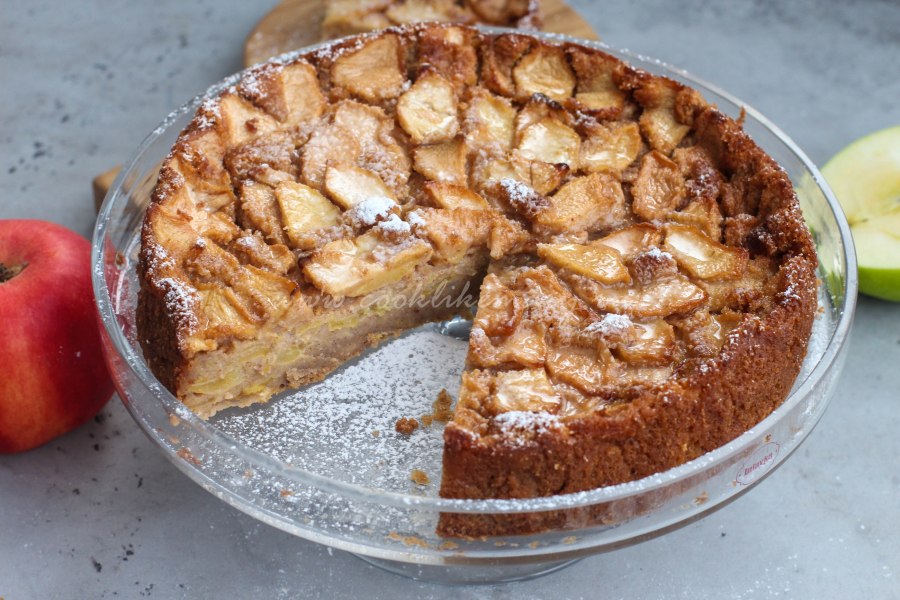 Шарлотка с хрустящей корочкой