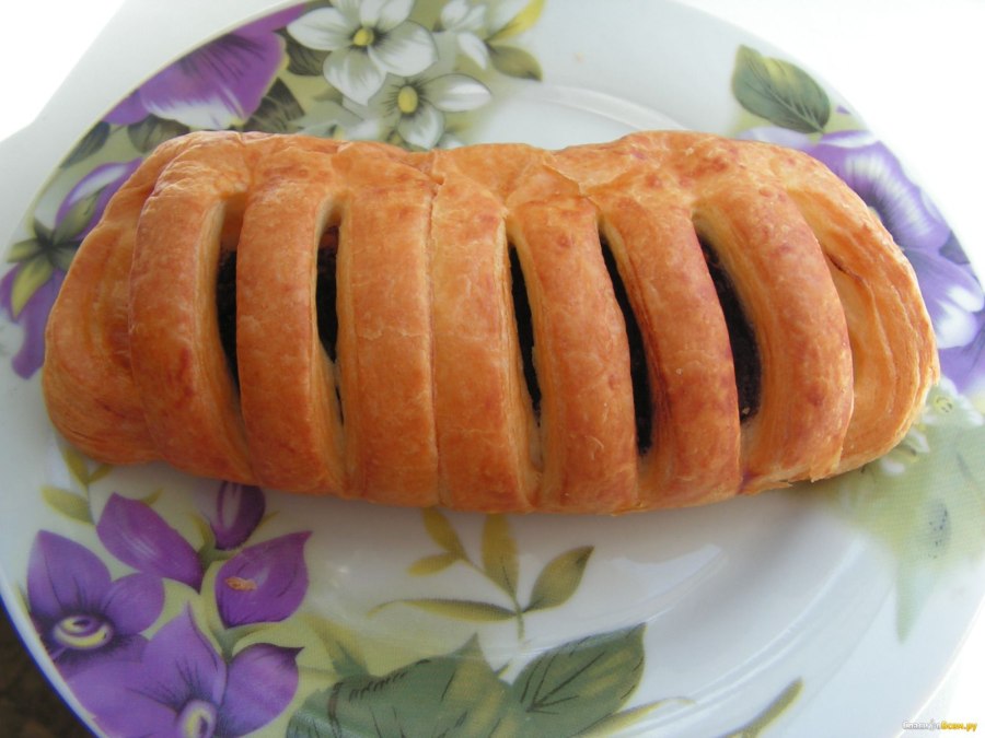 Фаготтини с сыром сосисками