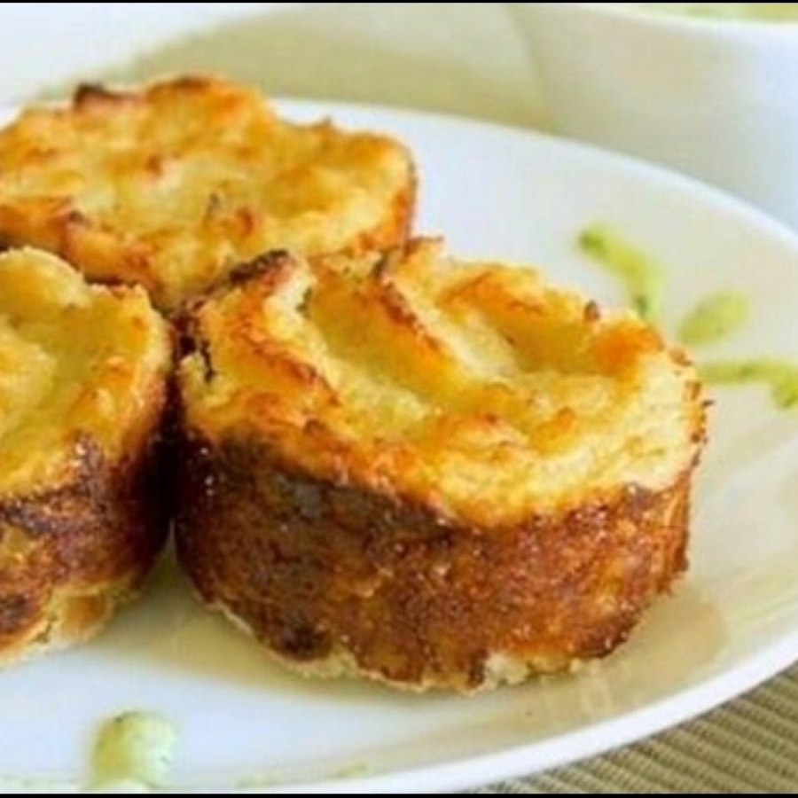Картофельное суфле с сыром