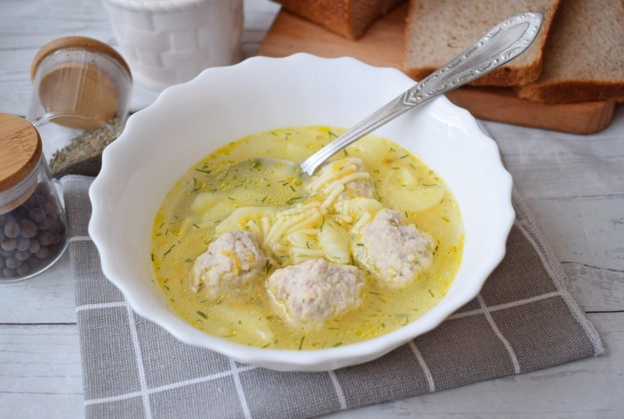 Супы овощные и картофельные