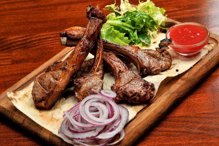 Мясо кролика шашлык