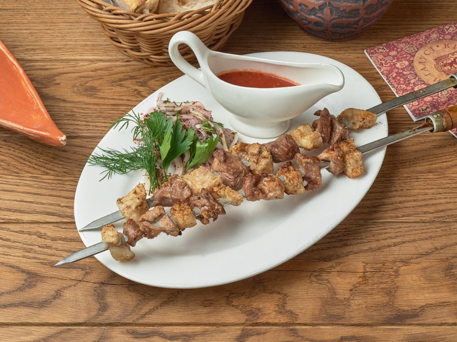 Курдюк баранина шашлык