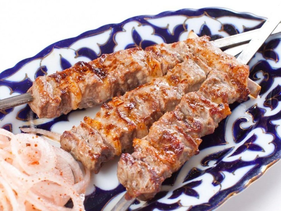 Жареный курдюк