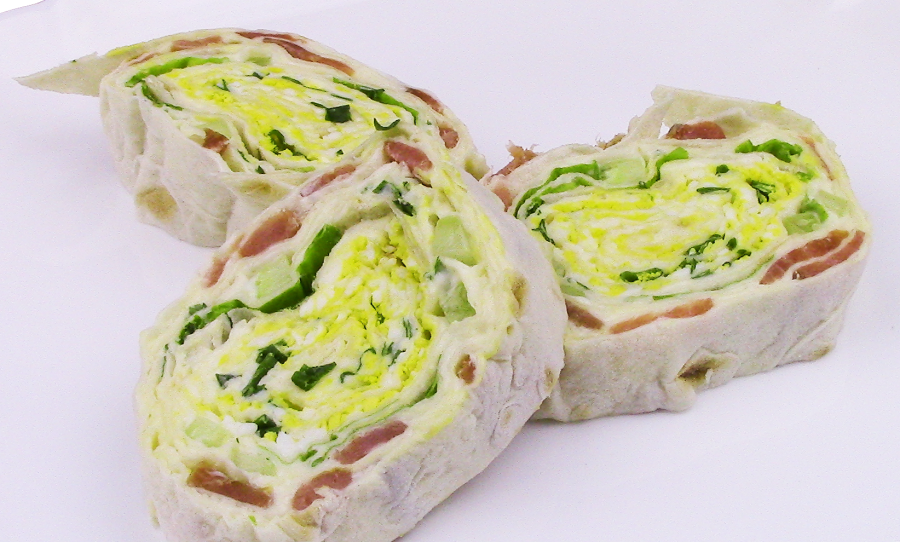 Лаваш с творожным сыром