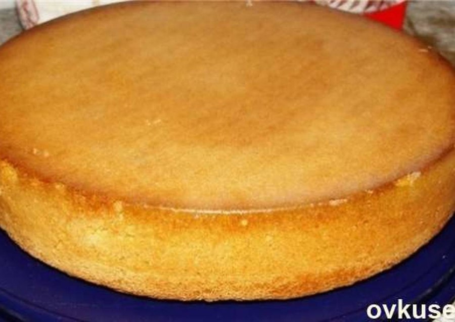Масляный бисквит