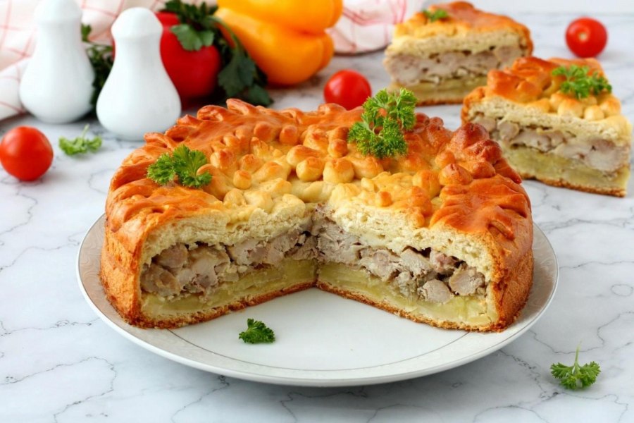 Огромный пирог