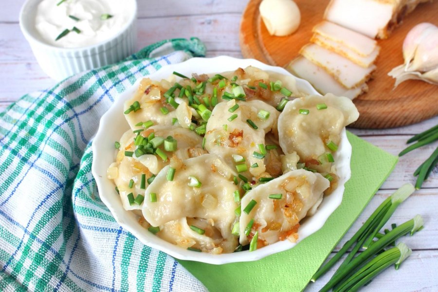 Вареники с картошкой