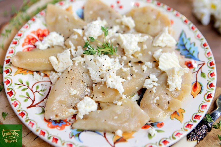 Сырные пельмени