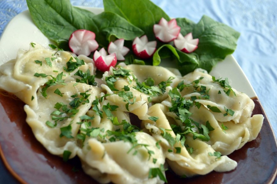 Пельмени с адыгейским сыром