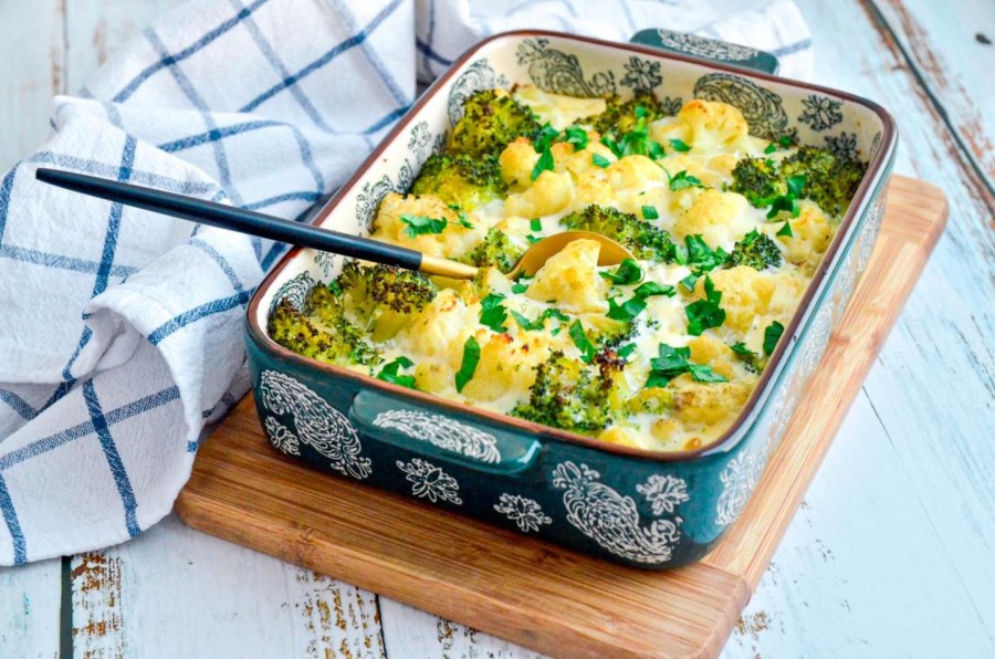 Запеканка с картофелем и курицей