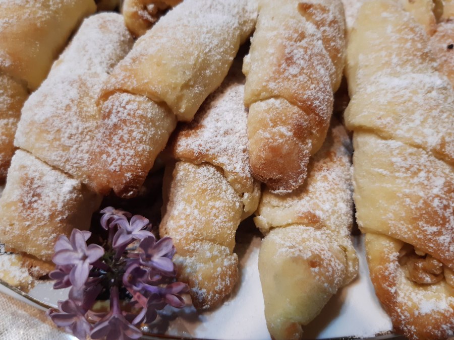 Трубочки с орехами
