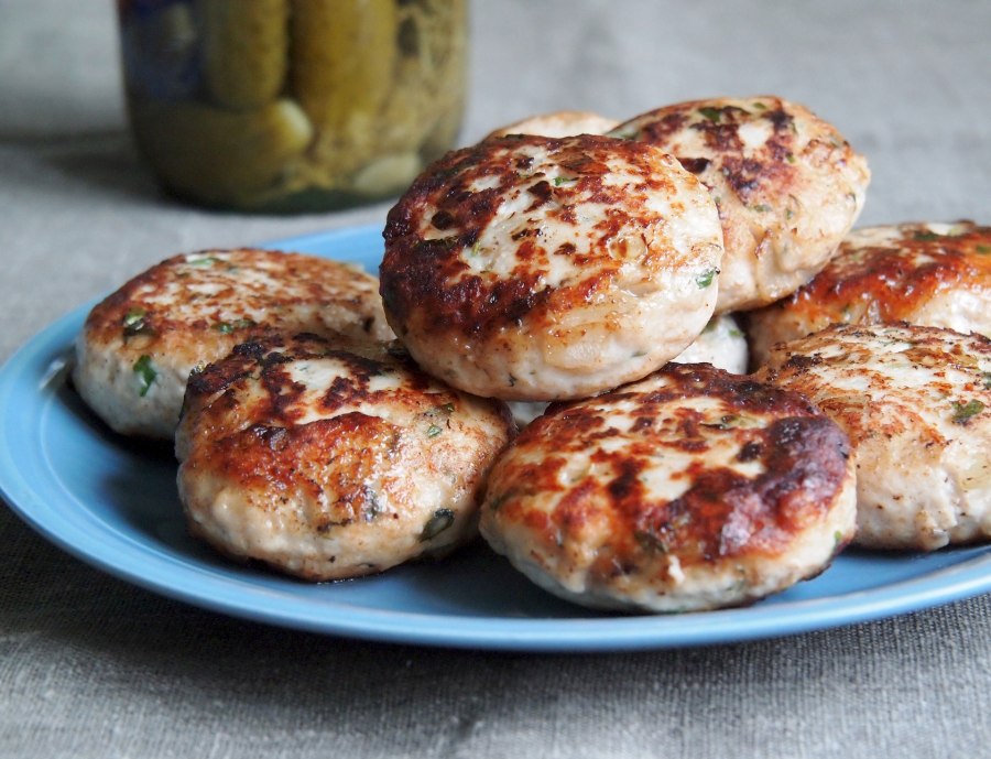 Рубленные котлеты из куриной печени