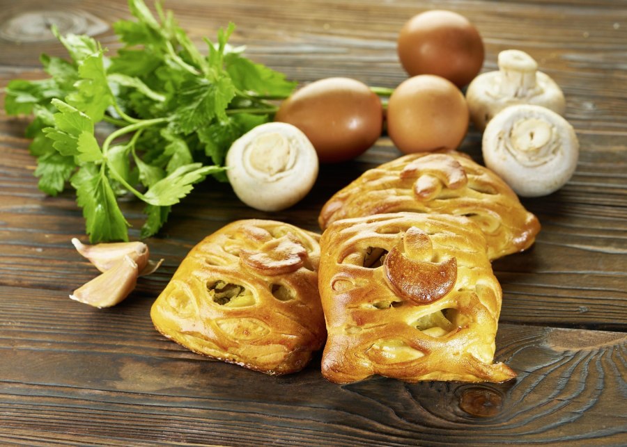 Пирог постный с картофелем