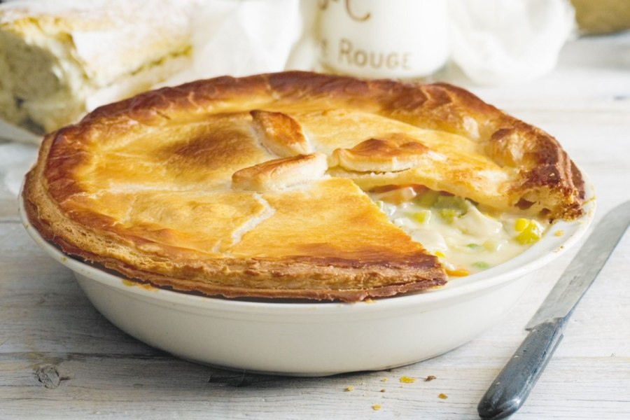 Пироги с мясом и картошкой
