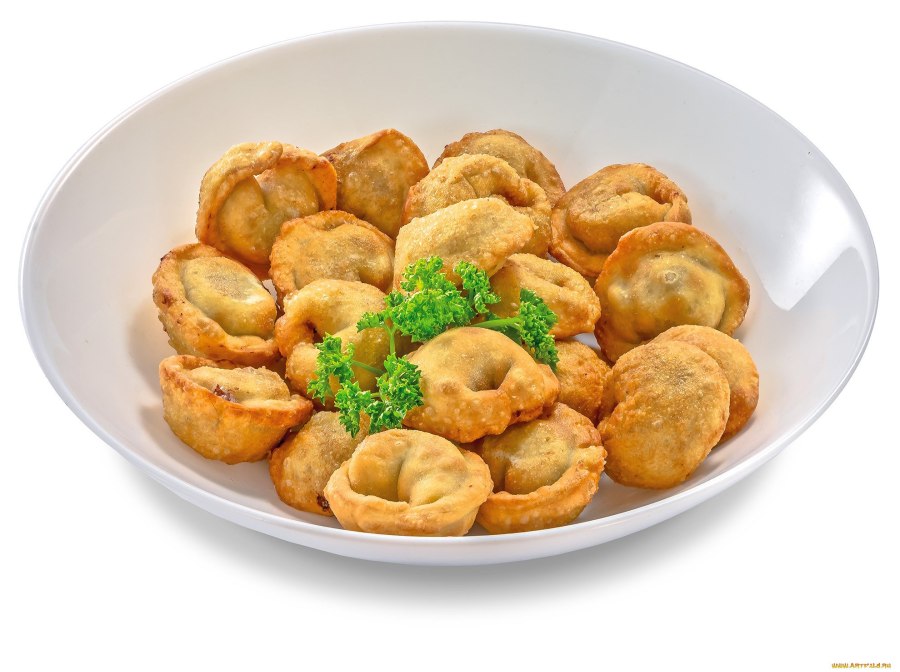 Пельмени посыпанные сыром