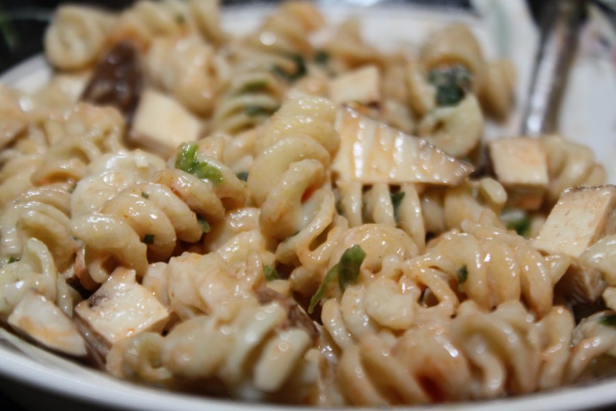 Родион макароны с грибами