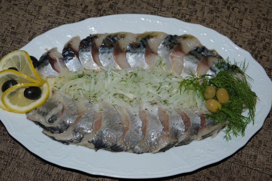 Красивая подача середки
