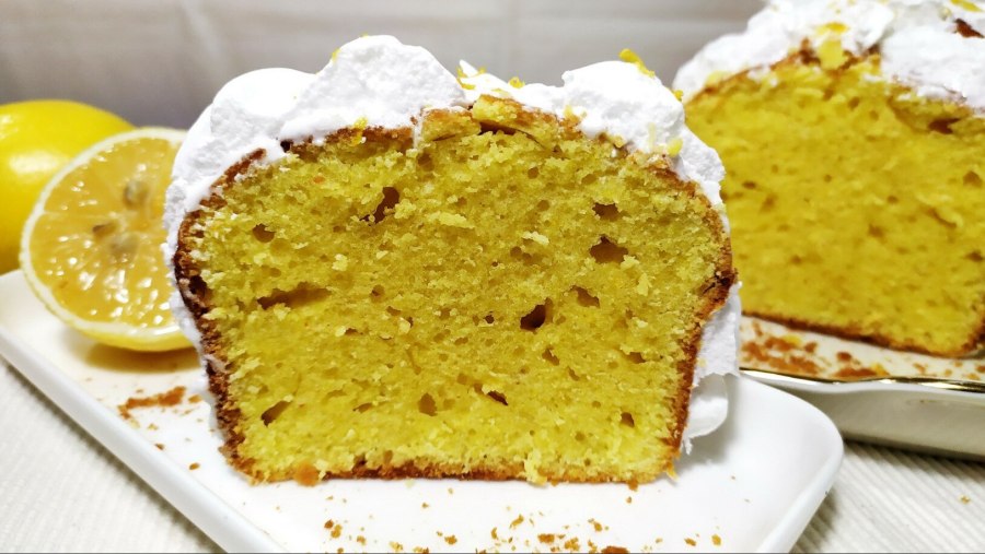 Кекс с лимоном