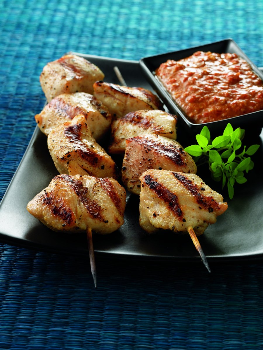 Шашлык из куриного филе