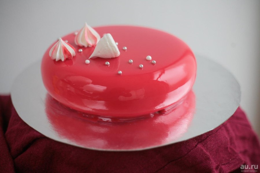 Зеркальная глазурь гляссаж