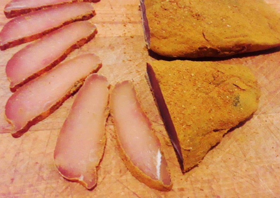 Бутерброд с мясным балыком