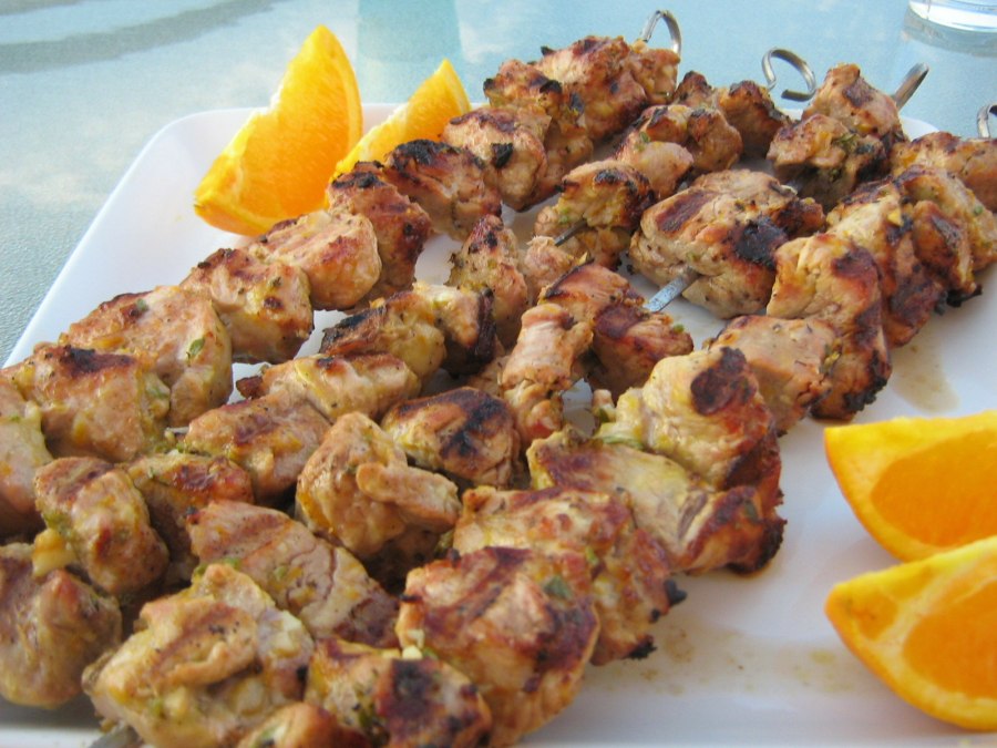 Шашлык из курицы
