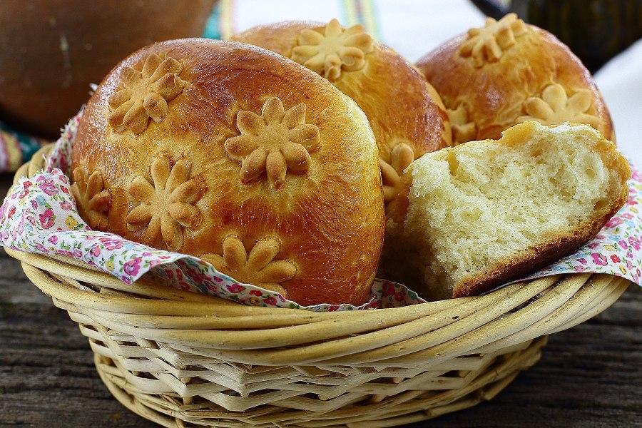 Сдобные Деревенские лепешки