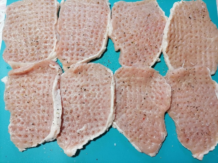 Шницель сырой