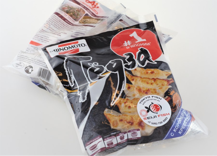 Vici пельмени с креветками Gyoza