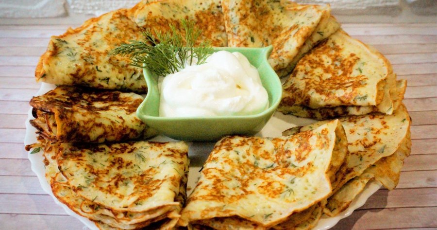 Постные тонкие блинчики на дрожжах