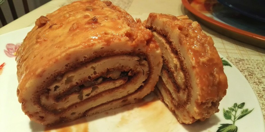 Маковый рулет Алекс и Милана
