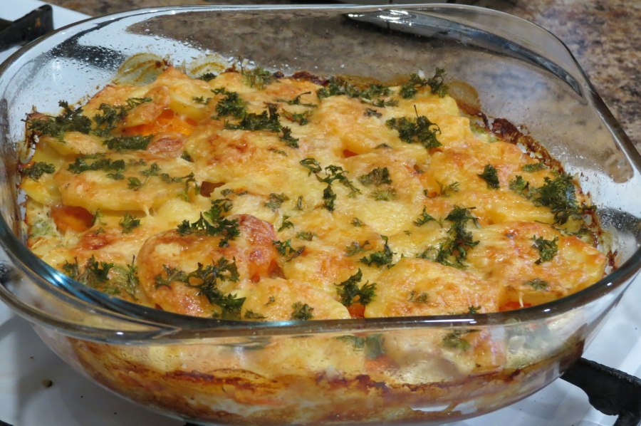 Жареная картошка с грибами