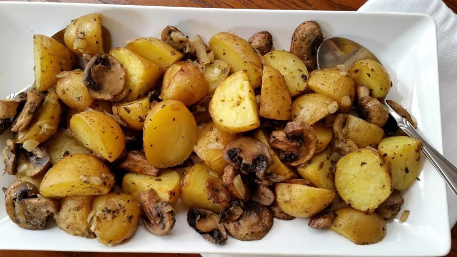 Картошка с грибами