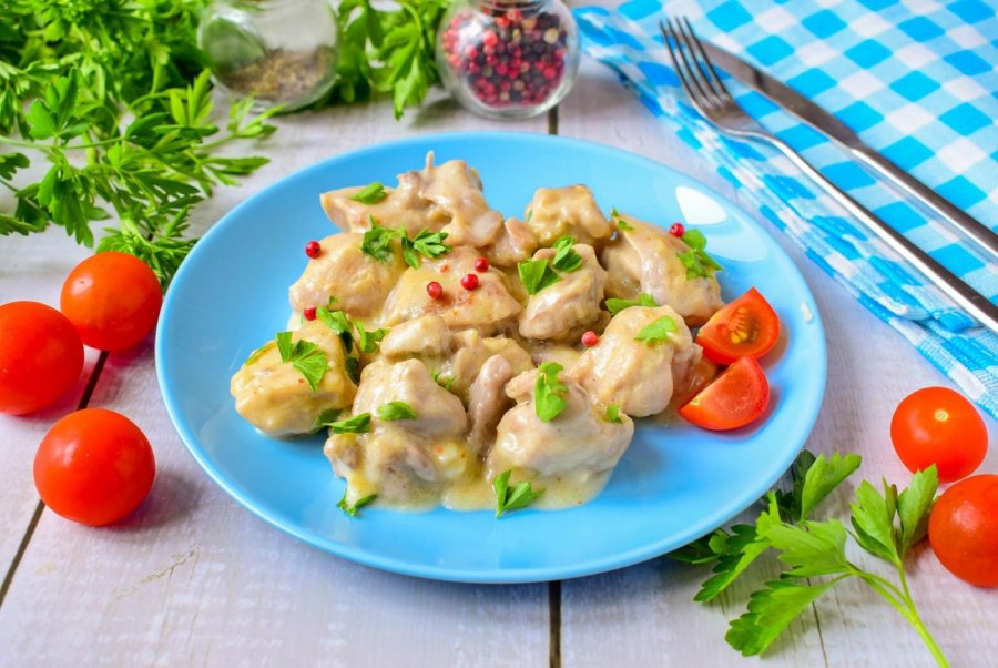 Куриные голени на сковороде