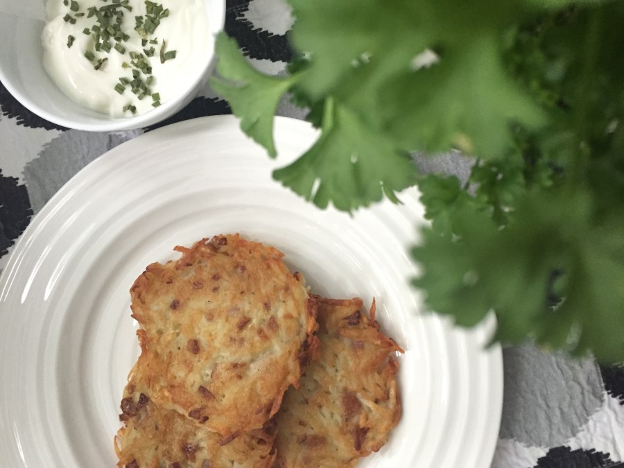 Оладьи из кабачков и куриной грудки