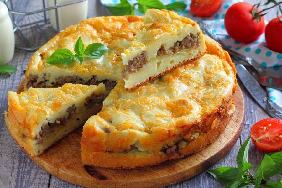 Закрытый пирог с капустой