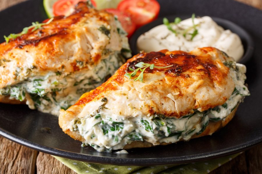 Фаршированная куриная грудка