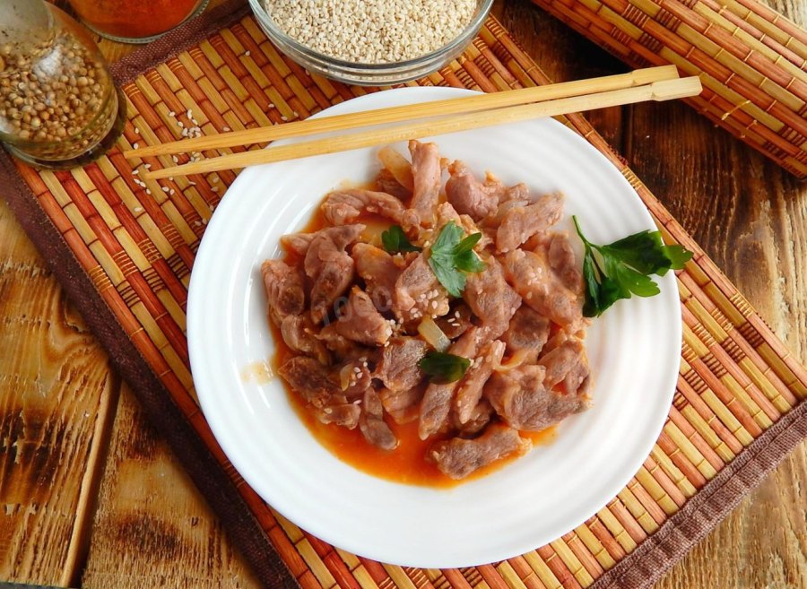 Острые мясные блюда