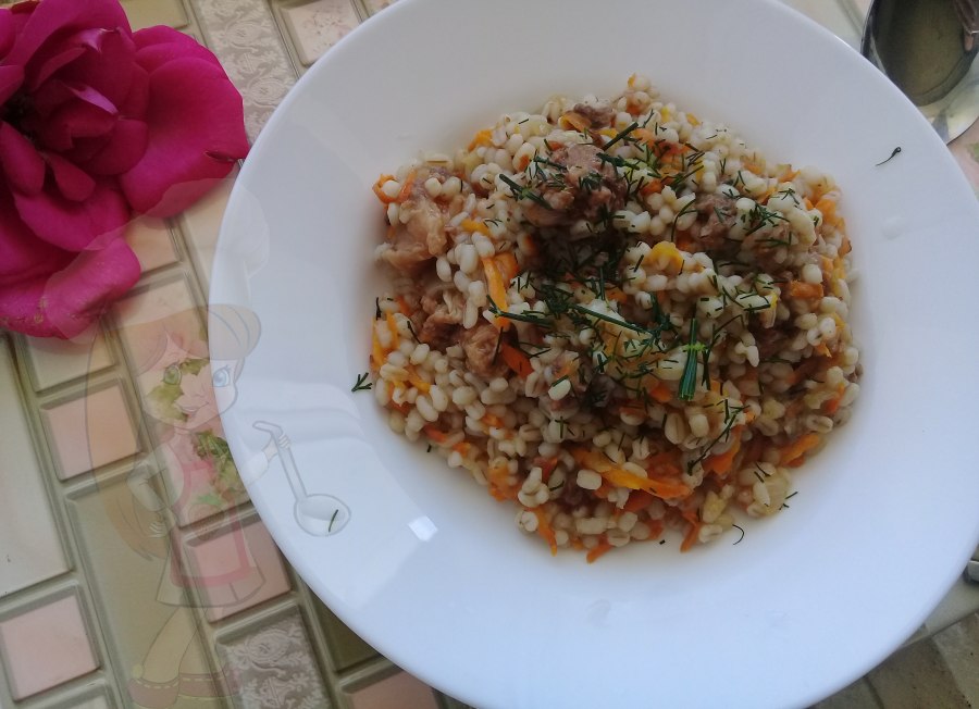 Гречка с петрушкой