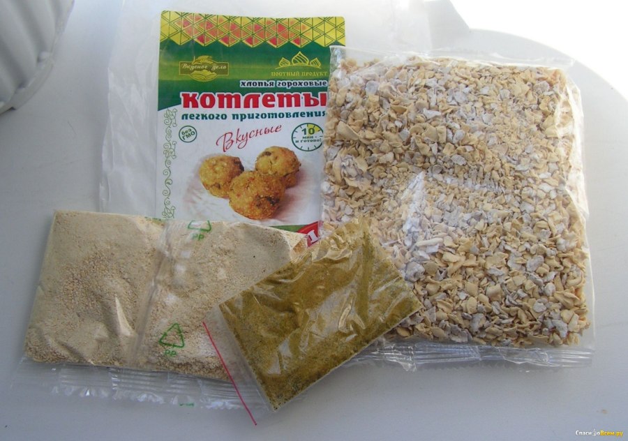 Гороховые хлопья