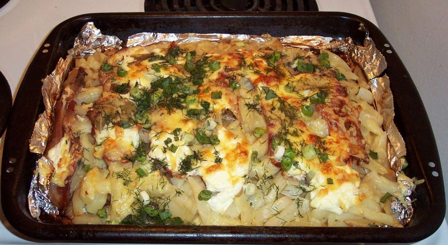 Мясо суартошкой в духовке