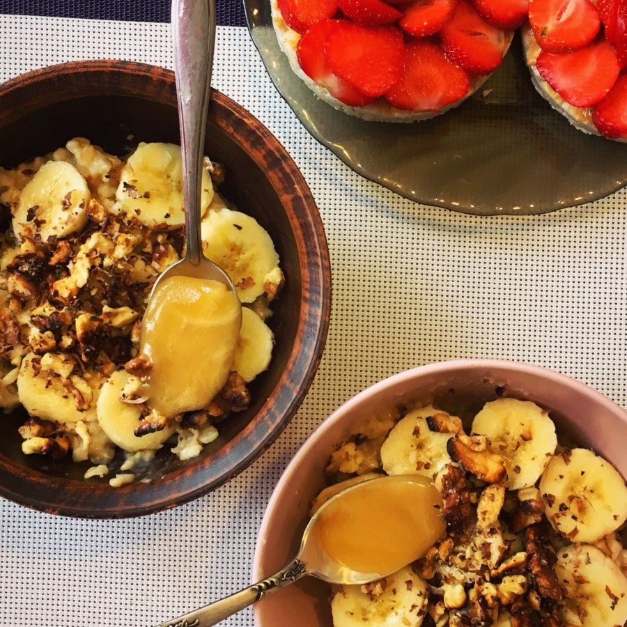 Скраб с овсянкой
