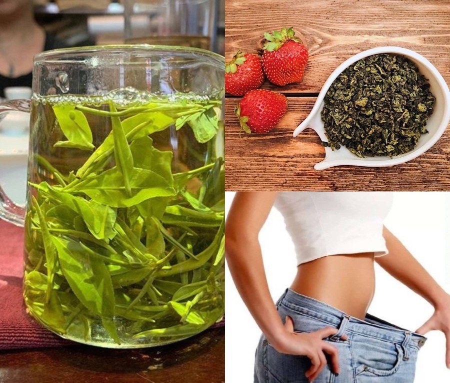 Зелёный чай для похудения