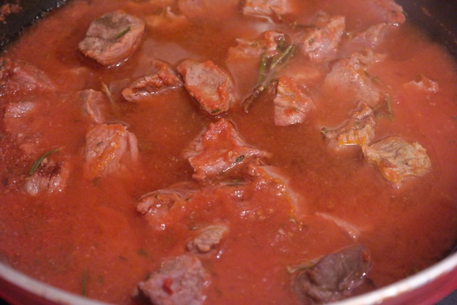 Зажарка с мясом