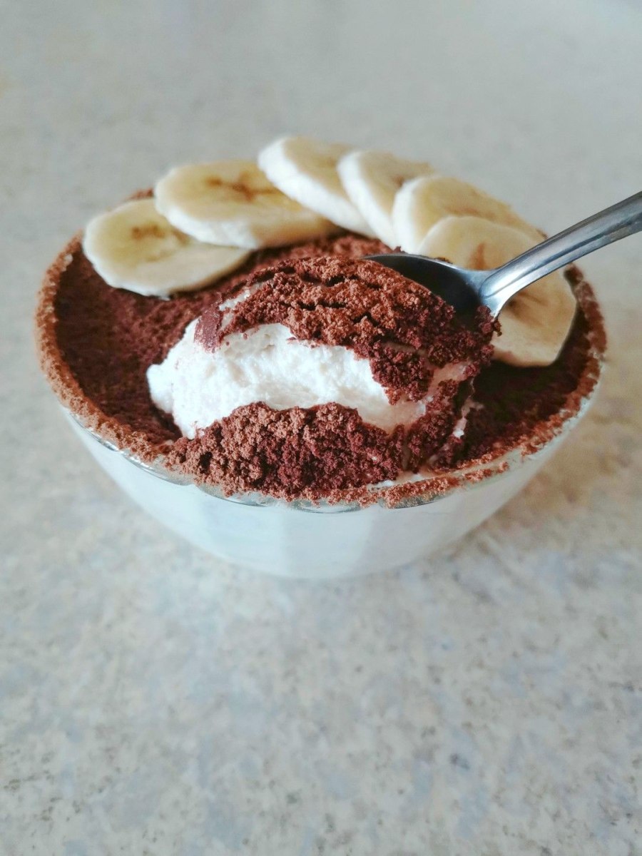 Творожный десерт с какао